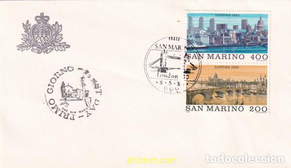 Sellos: 622894 MNH SAN MARINO 1980 LAS GRANDES CIUDADES DEL MUNDO. LONDRES