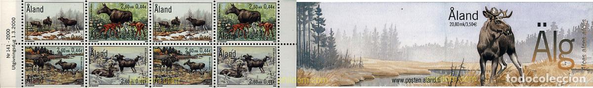Sellos: 3093 MNH ALAND 2000 ALCES