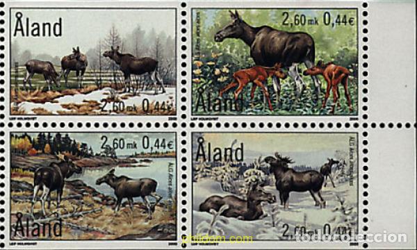 Sellos: 109986 MNH ALAND 2000 ALCES