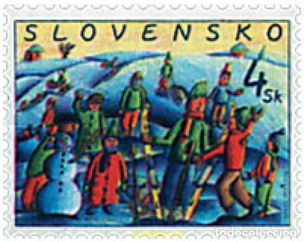 Francobolli: 47485 MNH ESLOVAQUIA 1999 NAVIDAD