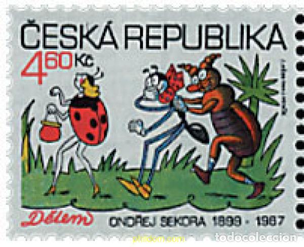 Sellos: 82868 MNH CHEQUIA 1999 CENTENARIO DEL NACIMIENTO DE ONDREJ SEKORA
