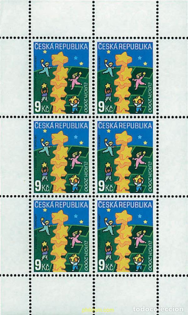 Sellos: 8724 MNH CHEQUIA 2000 EUROPA CEPT. CONSTRUCCION EUROPEA