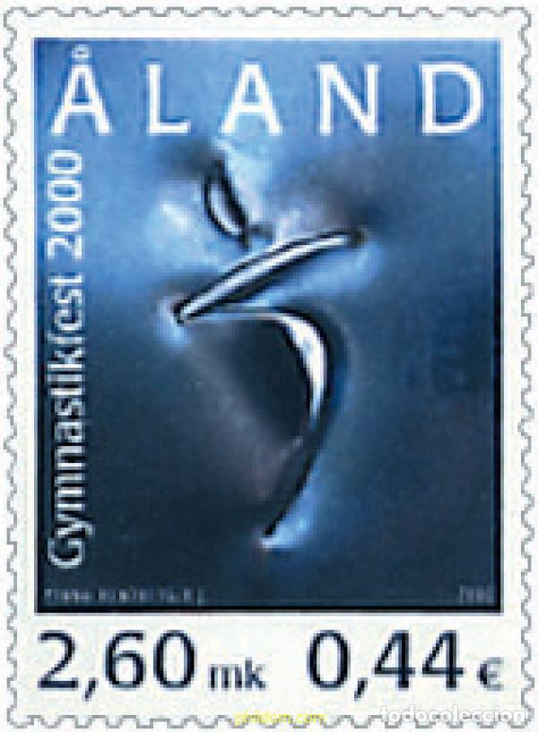 Sellos: 92700 MNH ALAND 2000 ENCUENTRO GIMNASTICO