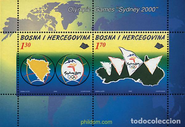 Sellos: 65292 MNH BOSNIA-HERZEGOVINA 2000 27 JUEGOS OLIMPICOS VERANO SYDNEY 2000