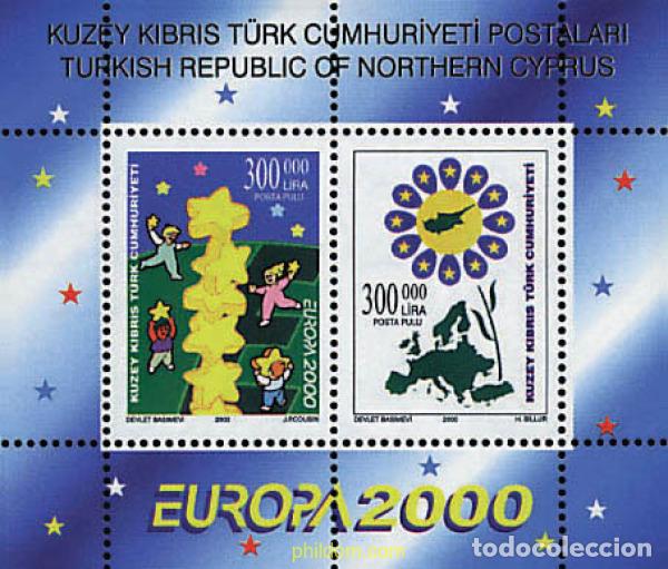 Francobolli: 77116 MNH CHIPRE. Administraci&oacute;n turca 2000 EUROPA CEPT. CONSTRUCCION EUROPEA