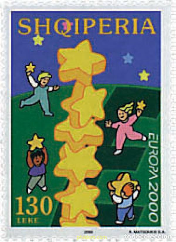 Sellos: 78806 MNH ALBANIA 2000 EUROPA CEPT. CONSTRUCCION EUROPEA
