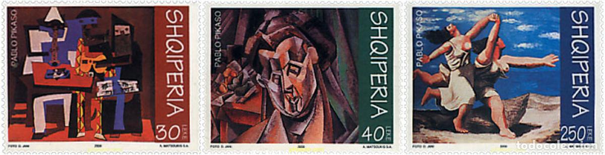 Sellos: 78812 MNH ALBANIA 2000 HOMENAJE AL PINTOR ESPA&Ntilde;OL PABLO PICASSO