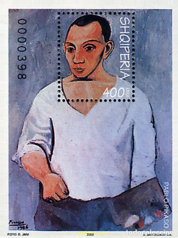 Sellos: 78813 MNH ALBANIA 2000 HOMENAJE AL PINTOR ESPA&Ntilde;OL PABLO PICASSO
