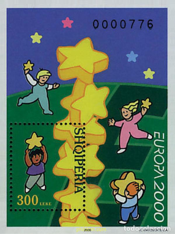 Sellos: 78805 MNH ALBANIA 2000 EUROPA CEPT. CONSTRUCCION EUROPEA