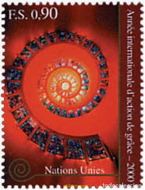 Sellos: 58196 MNH NACIONES UNIDAS. Ginebra 2000 A&Ntilde;O INTERNACIONAL DE ACCION DE GRACIAS