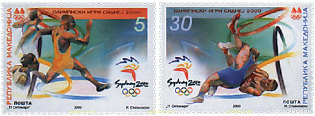 Sellos: 67572 MNH MACEDONIA 2000 27 JUEGOS OLIMPICOS VERANO SYDNEY 2000