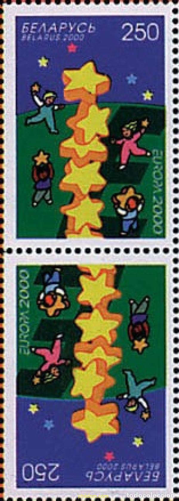 Sellos: 3693 MNH BIELORRUSIA 2000 EUROPA CEPT. CONSTRUCCION EUROPEA