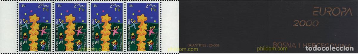 Sellos: 1944 MNH BOSNIA-HERZEGOVINA 2000 EUROPA CEPT. CONSTRUCCION EUROPEA