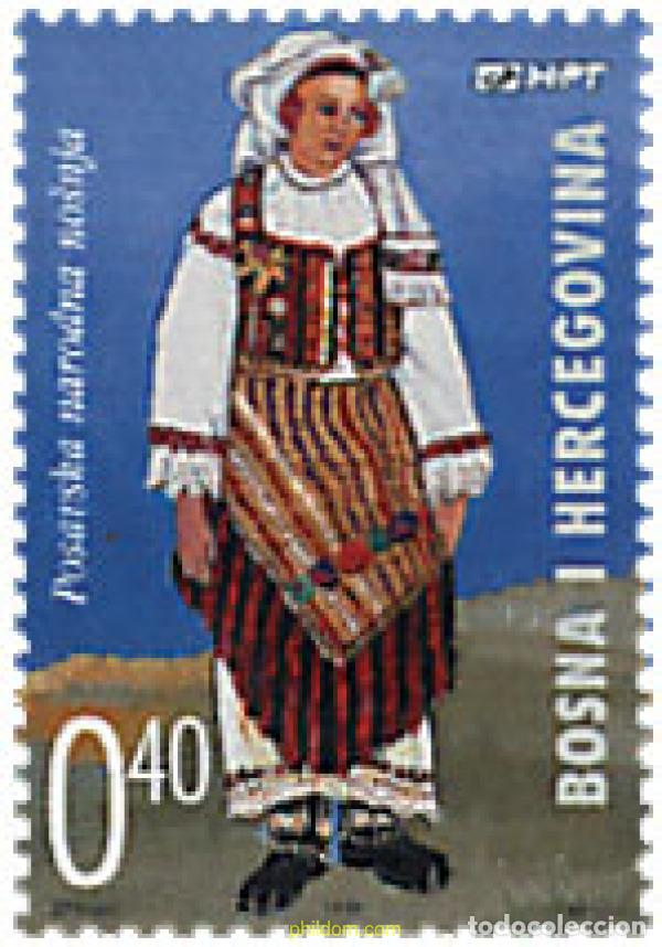 Sellos: 50534 MNH BOSNIA-HERZEGOVINA. Adm Croata 1999 TRAJES TIPICOS