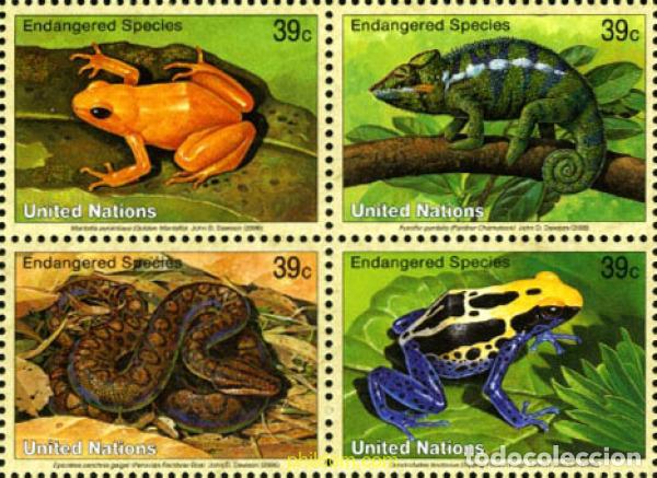 Selos: 191765 MNH NACIONES UNIDAS. Nueva York 2006 PROTECCION DE LA NATURALEZA