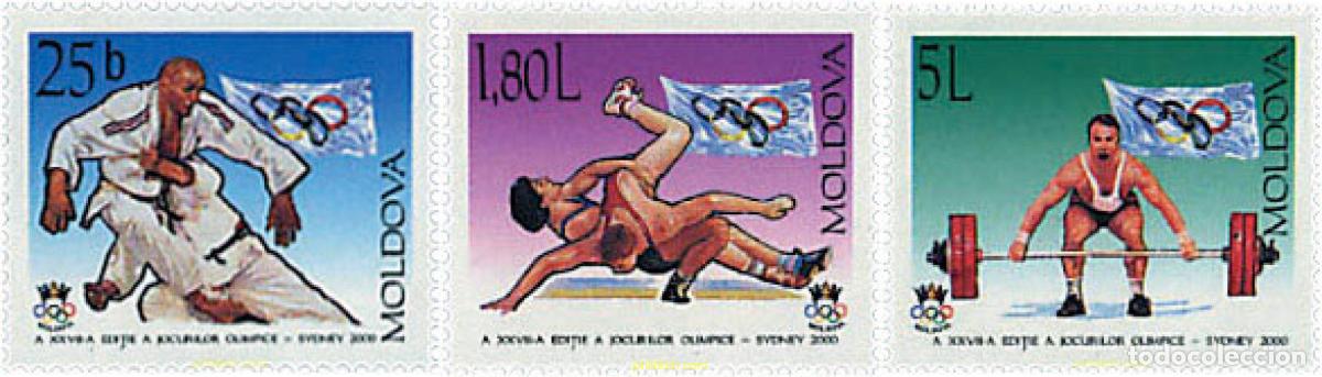 Selos: 61521 MNH MOLDAVIA 2000 27 JUEGOS OLIMPICOS VERANO SYDNEY 2000