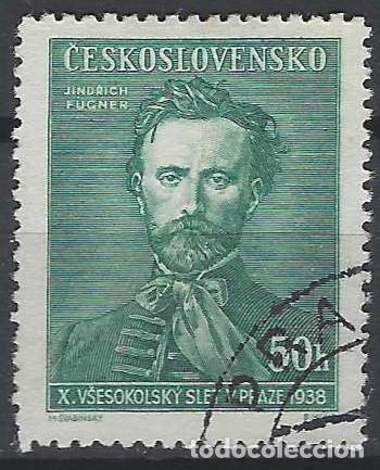 Selos: CHECOSLOVAQUIA 1938 - JUEGOS DEPORTIVOS DE LOS SOKOLES, JINDRICH F&Uuml;GNER - USADO