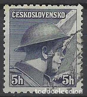Sellos: CHECOSLOVAQUIA 1945 - SOLDADOS DE LAS FUERZAS ALIADAS - USADO