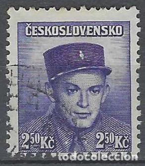 Sellos: CHECOSLOVAQUIA 1945 - SOLDADOS DE LAS FUERZAS ALIADAS - USADO