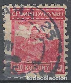 Stamps: CHECOSLOVAQUIA 1926 - CASTILLOS, KARLUV TYN - USADO
