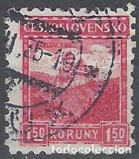 Stamps: CHECOSLOVAQUIA 1926 - CASTILLOS, KARLUV TYN - USADO