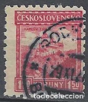 Stamps: CHECOSLOVAQUIA 1926 - CASTILLOS, KARLUV TYN - USADO
