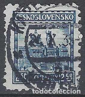Sellos: CHECOSLOVAQUIA 1929-31 - CASTILLOS, PLAZA DE SAN WENCESLAO, PRAGA - USADO