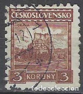 Sellos: CHECOSLOVAQUIA 1929-31 - CASTILLOS, KARLUV TYN - USADO