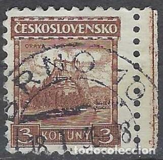 Sellos: CHECOSLOVAQUIA 1929-31 - CASTILLOS, KARLUV TYN - USADO