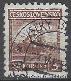 Sellos: CHECOSLOVAQUIA 1929-31 - CASTILLOS, KARLUV TYN - USADO