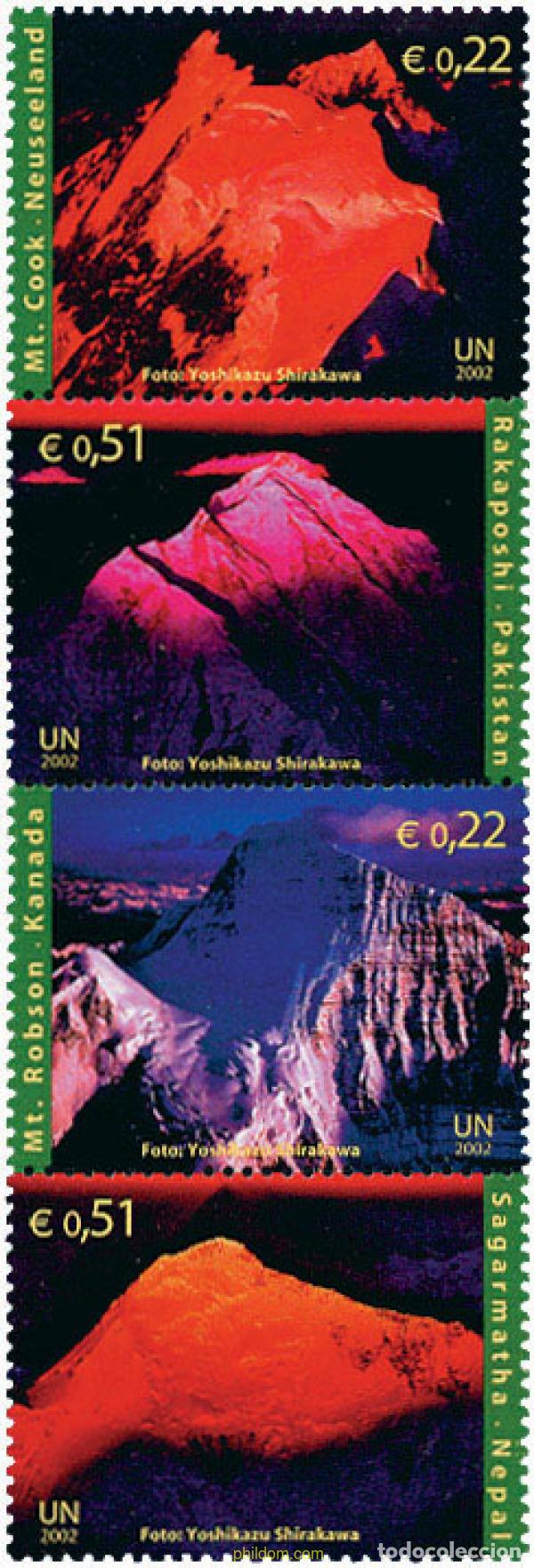 Francobolli: 4496 MNH NACIONES UNIDAS. Viena 2002 A&Ntilde;O INTERNACIONAL DE LA MONTA&Ntilde;A