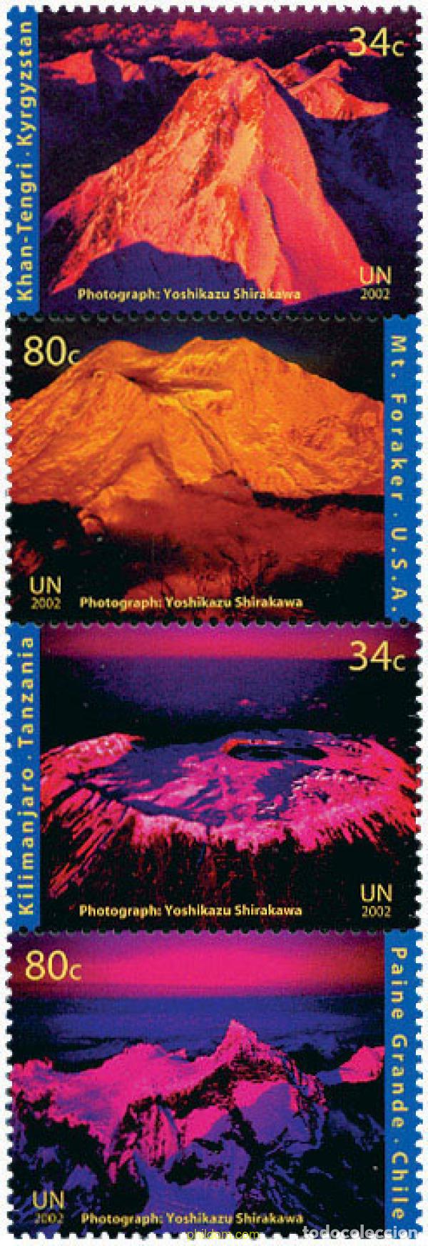 Francobolli: 4497 MNH NACIONES UNIDAS. Nueva York 2002 A&Ntilde;O INTERNACIONAL DE LA MONTA&Ntilde;A