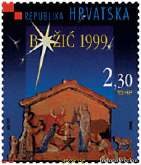 Timbres: 51287 MNH CROACIA 1999 NAVIDAD