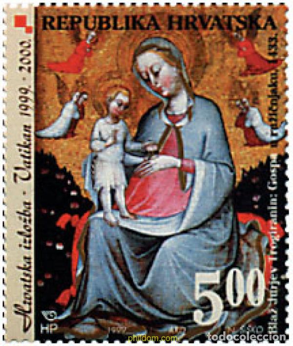 Francobolli: 51286 MNH CROACIA 1999 ARTE CRISTIANO CROATA