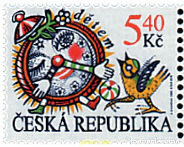 Timbres: 52879 MNH CHEQUIA 2000 ILUSTRACION PARA CUENTOS INFANTILES DE A. KHUNOVA