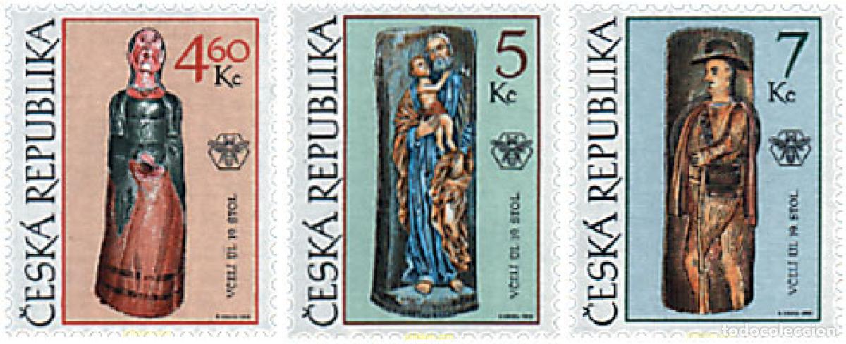 Francobolli: 51353 MNH CHEQUIA 1999 ARTE POPULAR