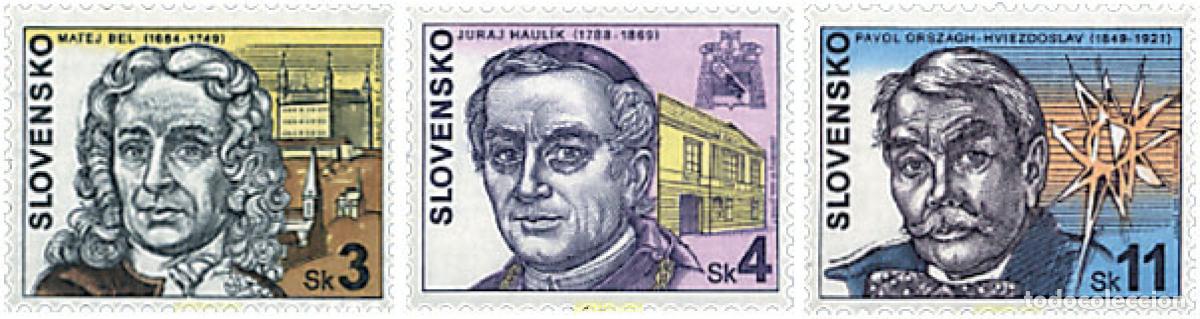Stamps: 52071 MNH ESLOVAQUIA 1999 PERSONALIDADES