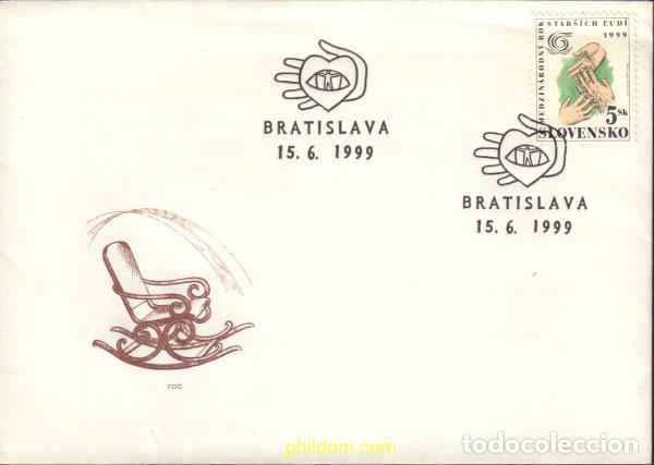 Selos: 419923 MNH ESLOVAQUIA 1999 A&Ntilde;O INTERNACIONAL DE LA TERCERA EDAD