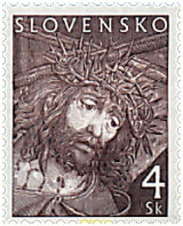 Selos: 52094 MNH ESLOVAQUIA 2000 PASCUA. CAMINO DE LA CRUZ
