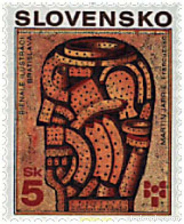 Selos: 52076 MNH ESLOVAQUIA 1999 BIENAL DE LA ILUSTRACION DE BRATISLAVA