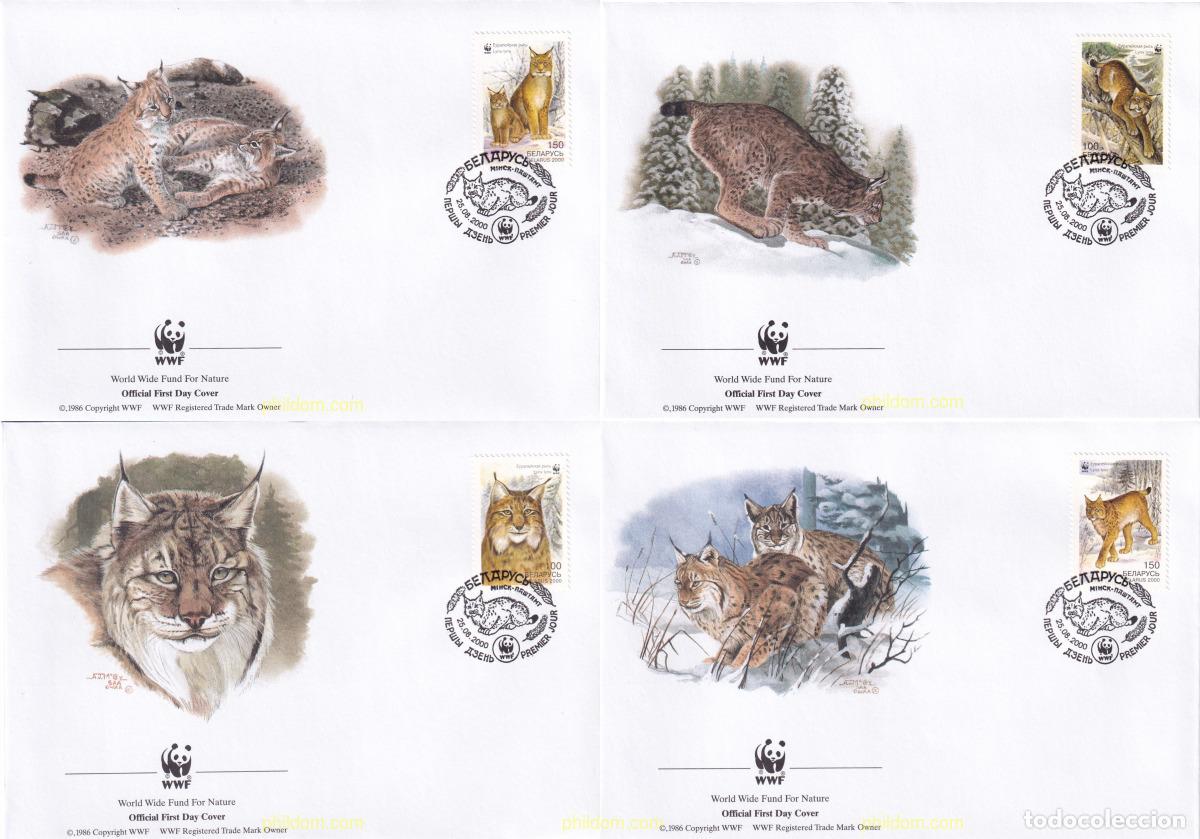 Sellos: 23258 MNH BIELORRUSIA 2000 PROTECCION DE LA NATURALEZA. LINCE