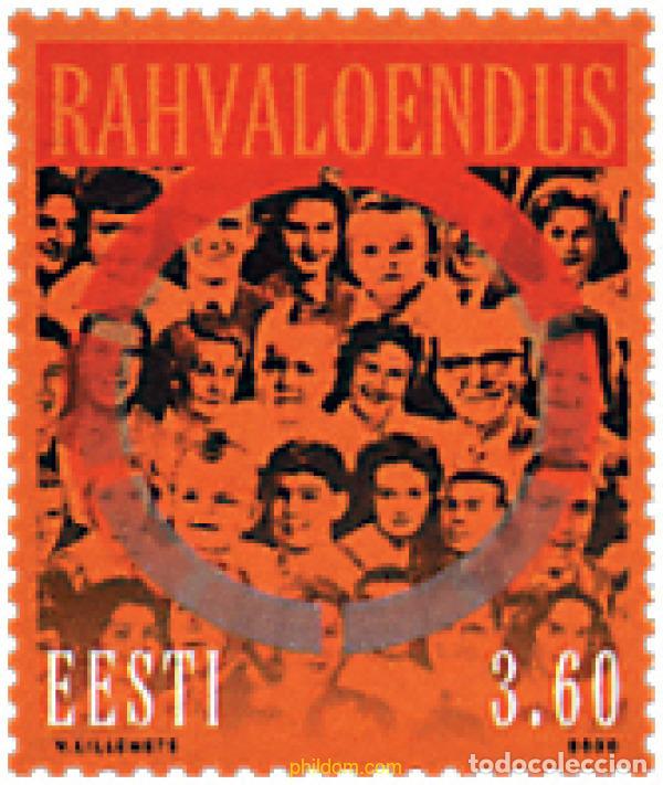Briefmarken: 85835 MNH ESTONIA 2000 EL CENSO