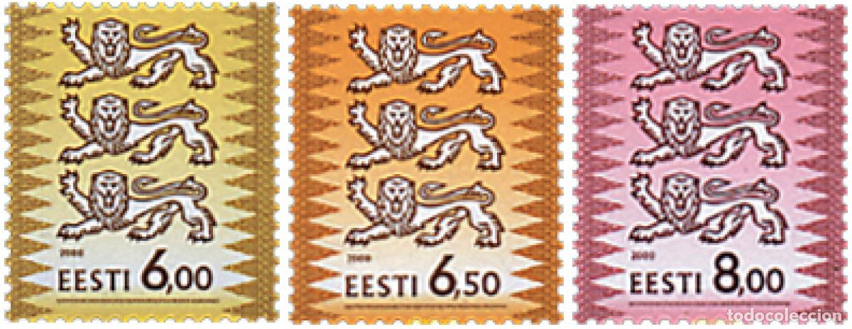 Briefmarken: 52807 MNH ESTONIA 2000 ESCUDOS DE ARMAS