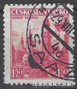 Stamps: CHECOSLOVAQUIA 1936 - TURISMO - USADO