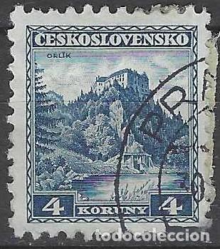 Briefmarken: CHECOSLOVAQUIA 1932 - CASTILLOS, ORL&Iacute;K - USADO