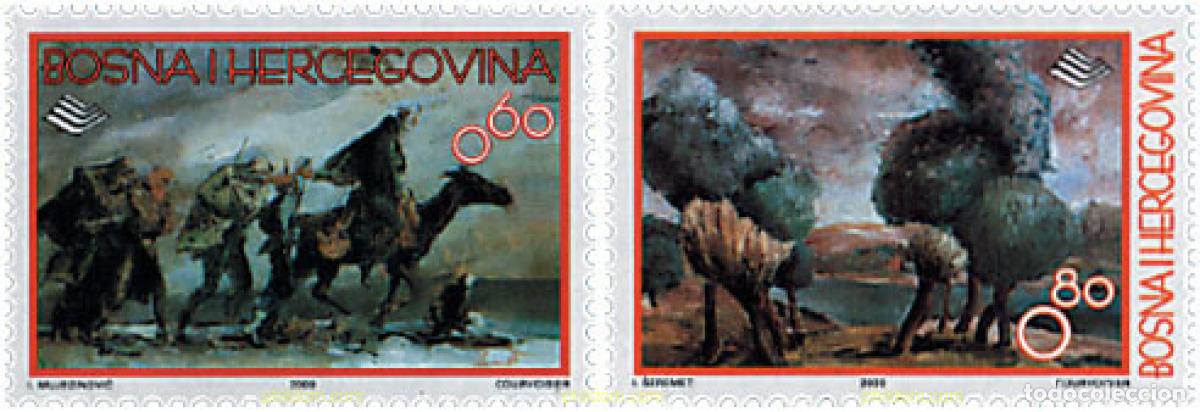 Sellos: 64045 MNH BOSNIA-HERZEGOVINA 2000 ARTE