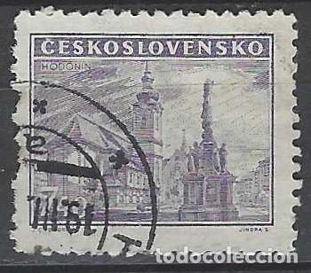 Sellos: CHECOSLOVAQUIA 1946 - CIUDADES - USADO