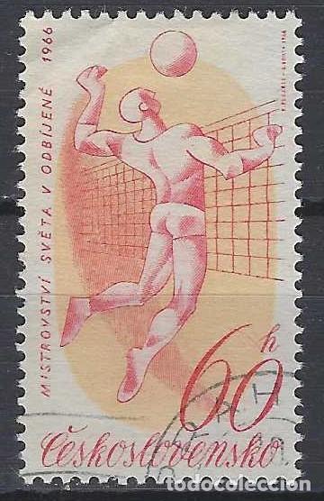 Sellos: CHECOSLOVAQUIA 1966 - DEPORTES - USADO