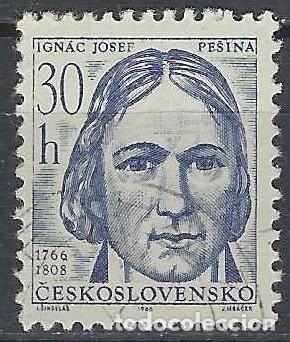 Sellos: CHECOSLOVAQUIA 1966 - PERSONAJES - USADO