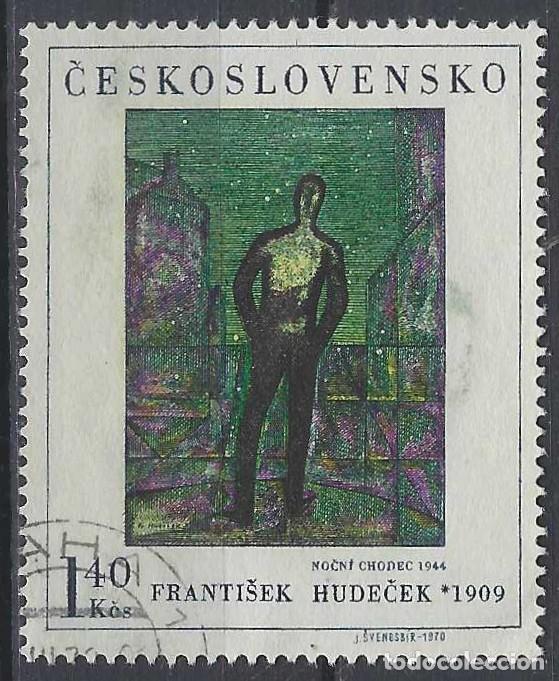 Timbres: CHECOSLOVAQUIA 1970 - PINTURA - USADO